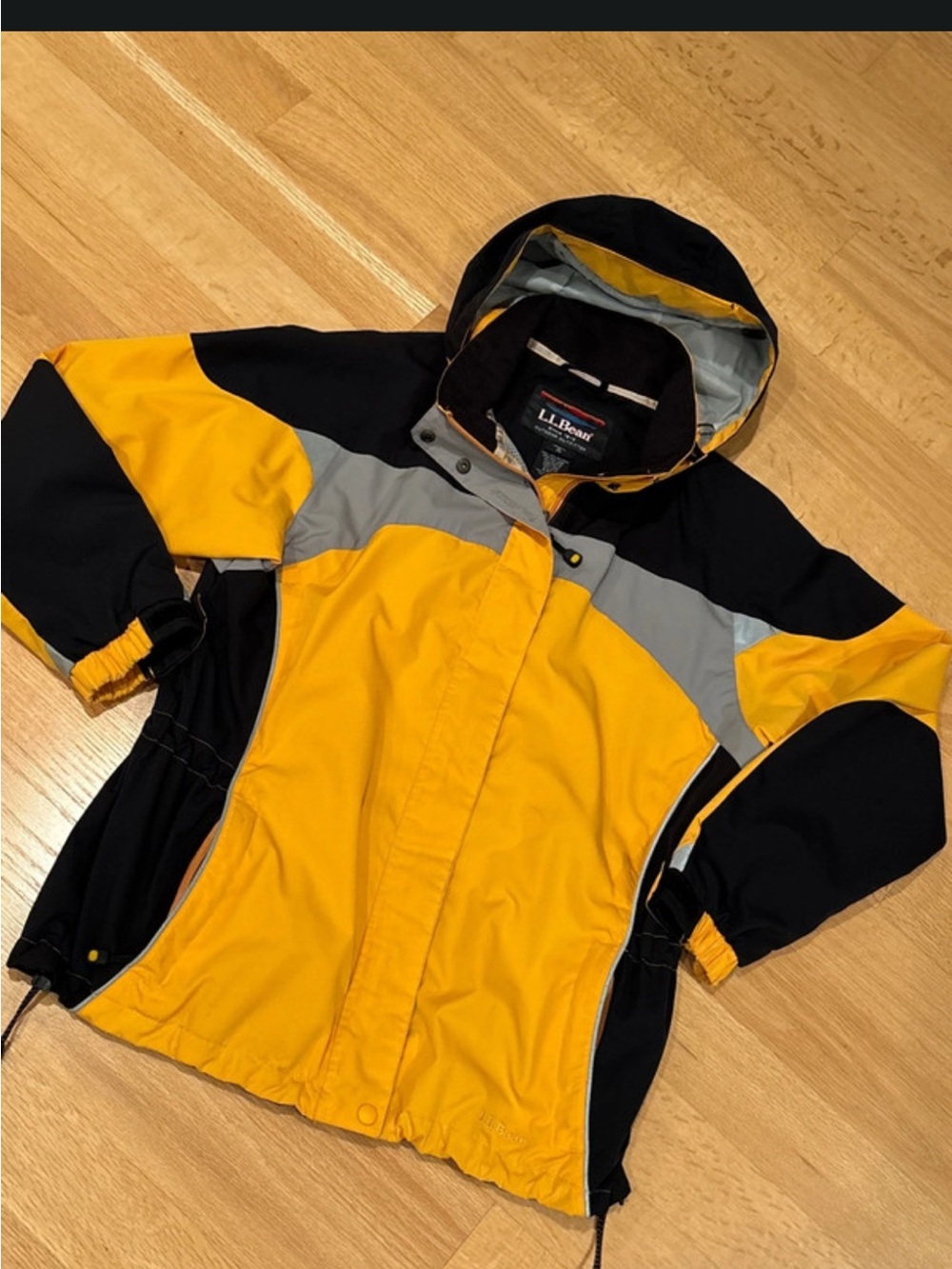 Vintage L.L. Bean women’s med colorblock outdoor ski jacket